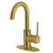 Fauceture LS8533DL Concord Single-Handle Bar Faucet, Brushed Brass LS8533DL - alternate 1